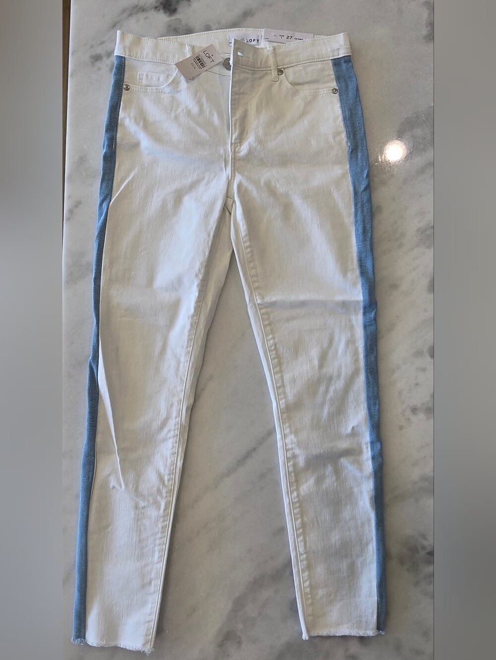 Loft Skinny Cropped Jeans